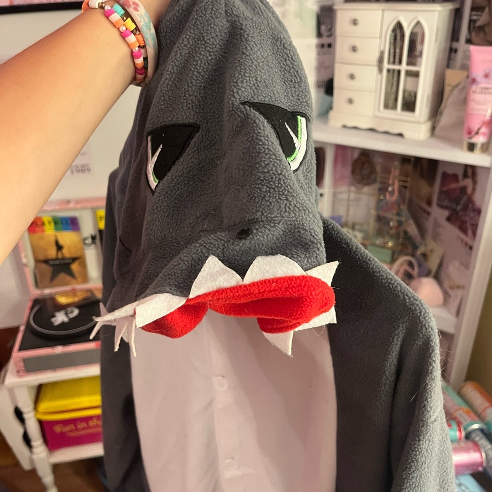 Adult shark onesie